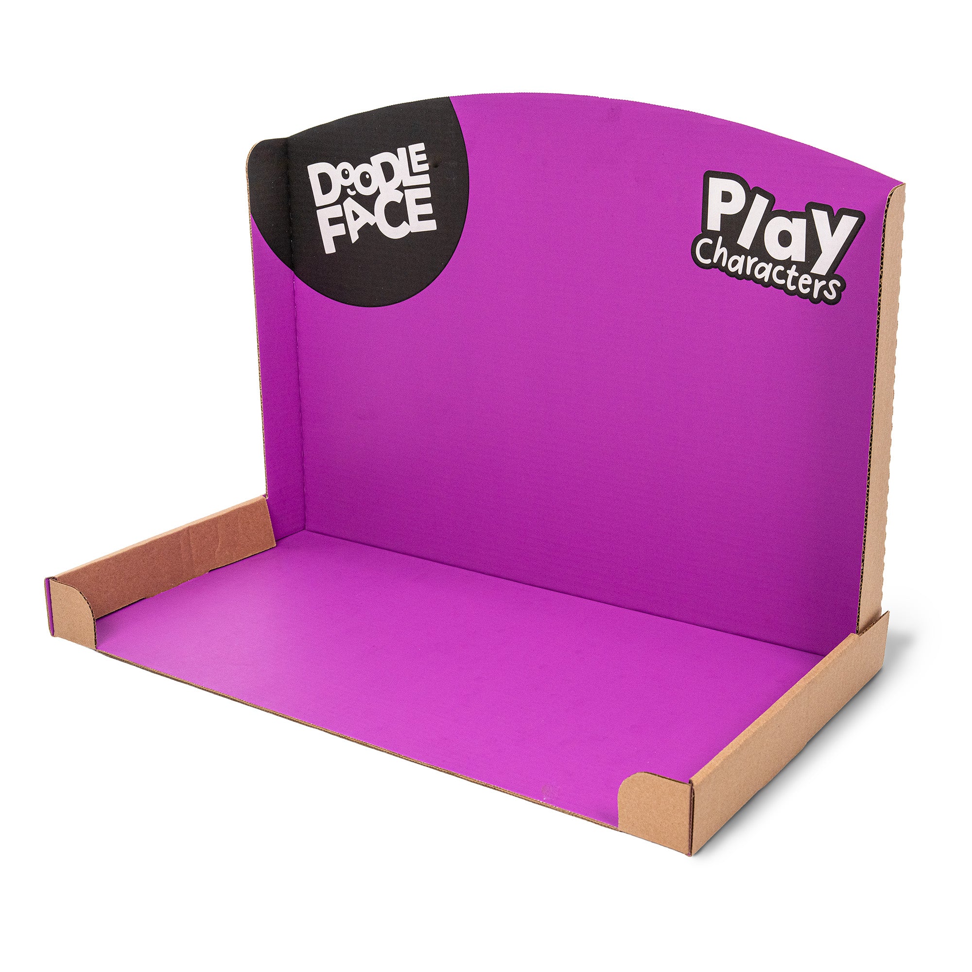 Display for Open Merchandised DoodleFace Play Characters, Case of 2